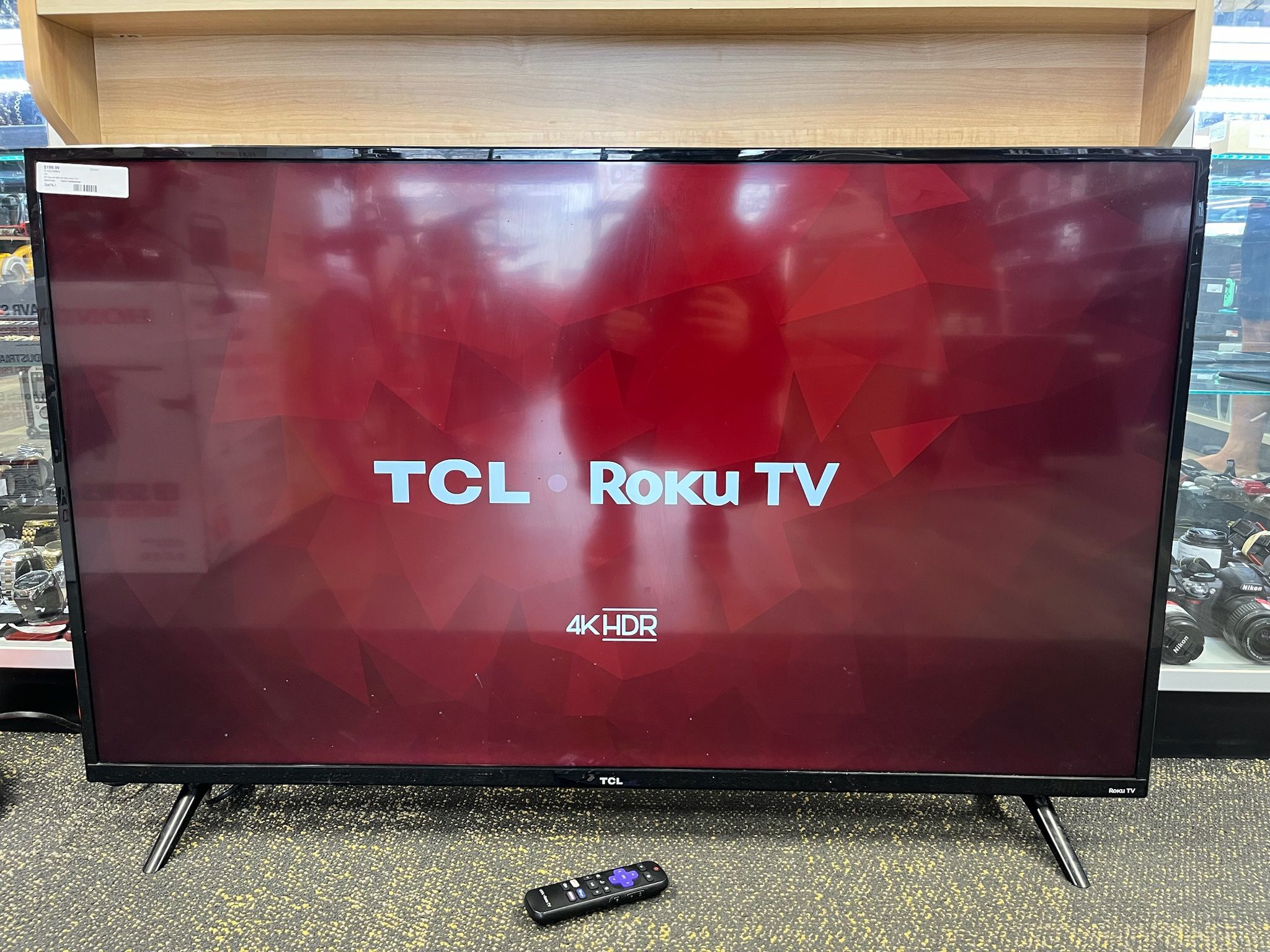 TCL 50" 50 S421LDAA Class 4K UHD LED Roku Smart TV 4