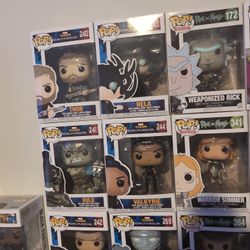 pop!  Marvel Star wars Rick And Morty..