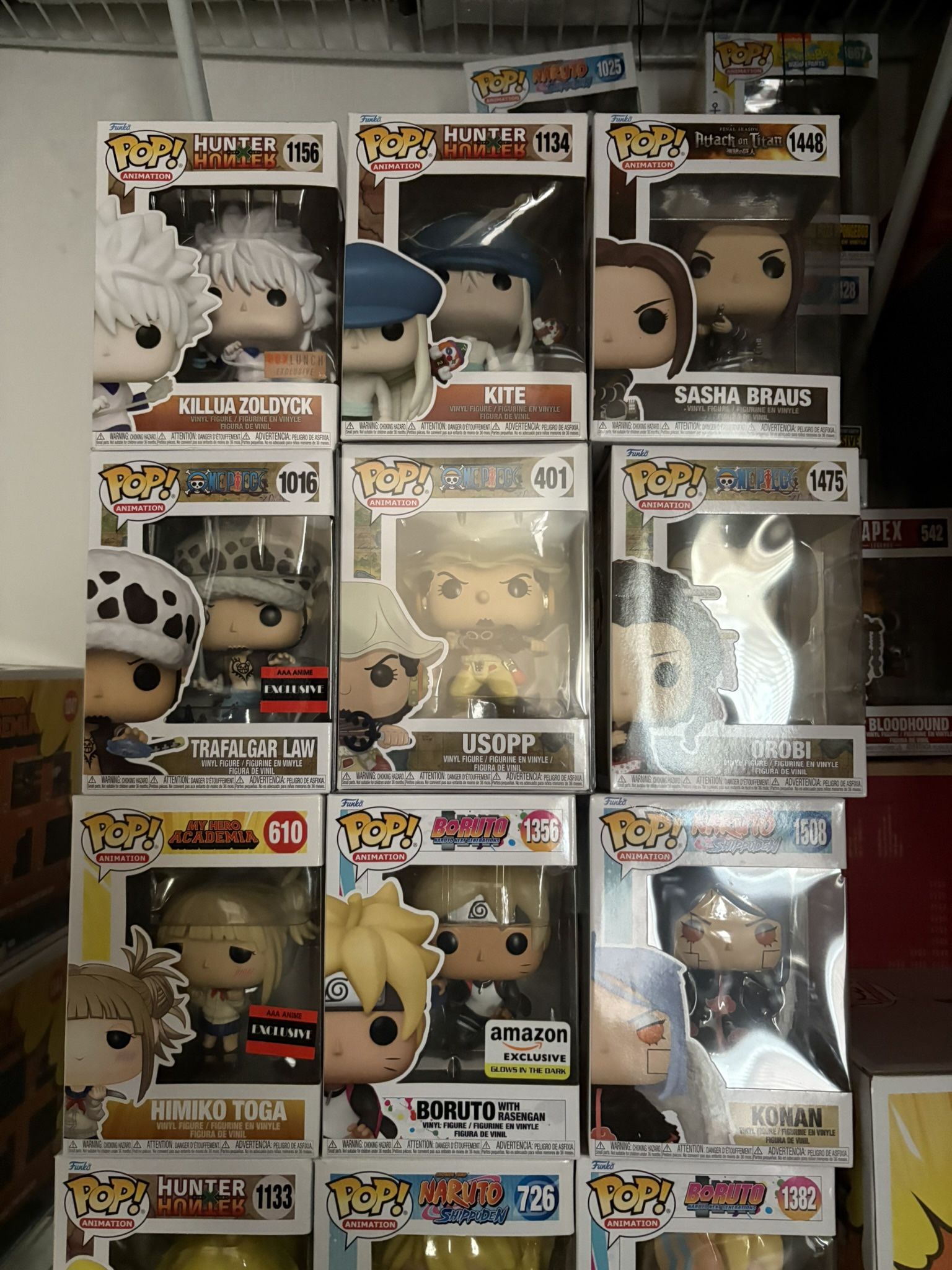 Lot Of Funkos
