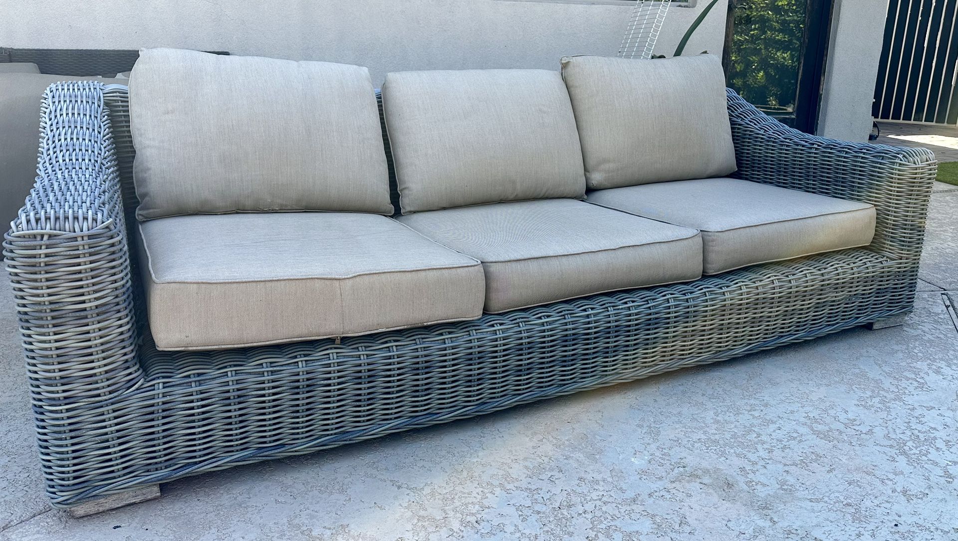 Restoration Hardware Outdoor Sofa