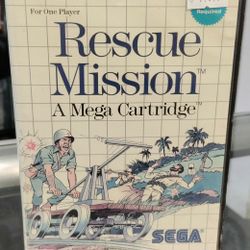 Rescue Mission Sega Master System 