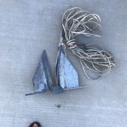 Anchor and  Rope 