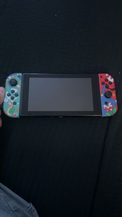 Nintendo Switch with Custom Joy-Con Skin