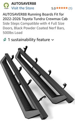 Running Boards Toyota Tundra Crewmax