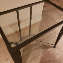 Glass Shelf TV Stand