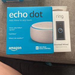 3rd Gen Echo Dot With Ring Doorbell