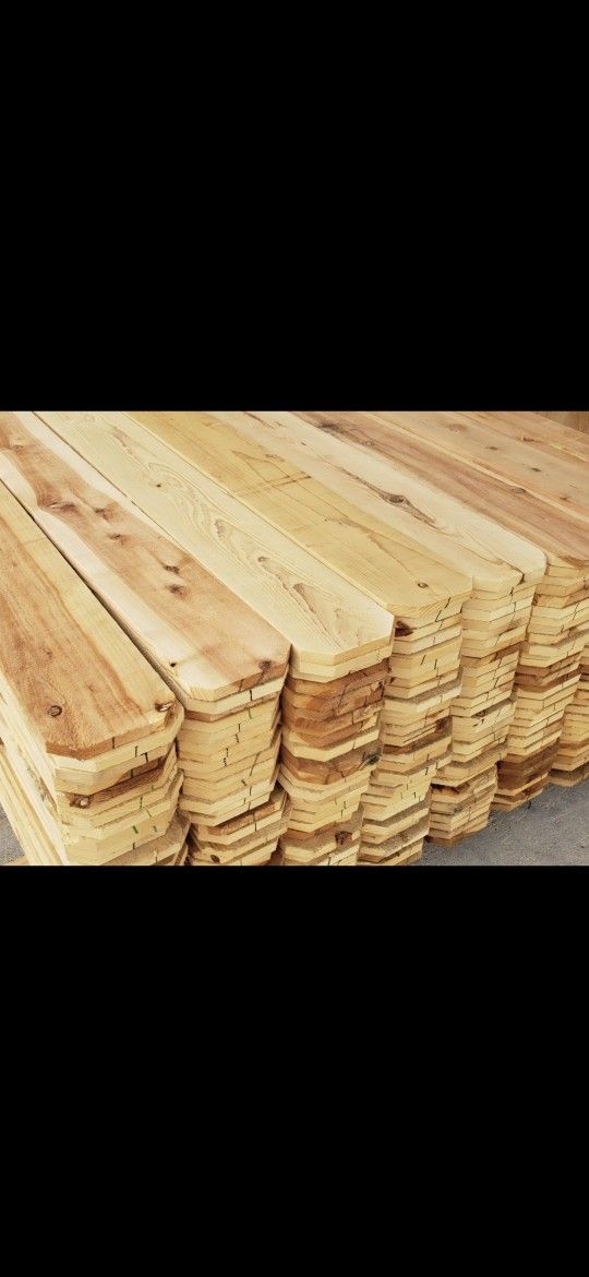Cedar 1x6x8 Dog Ear