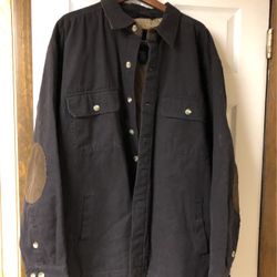 Men’s basic addition black and brown jacket