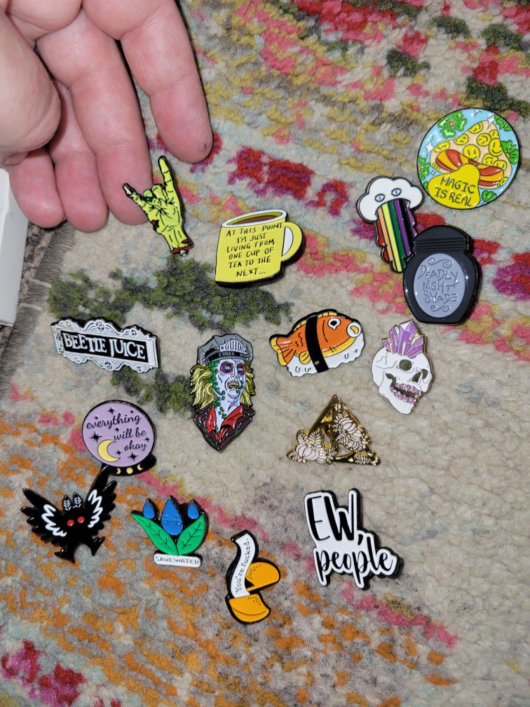 Lot Of Pins (PICK 2 YOU'D Like)