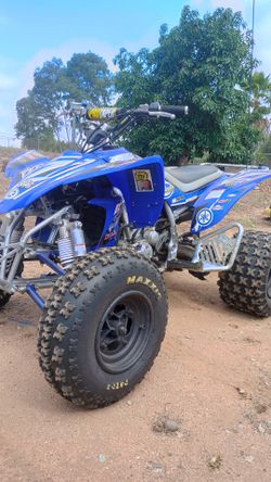 YAMAHA YFZ (contact info removed) BLUE