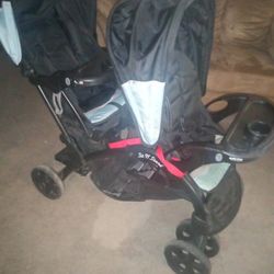 Double Stroller Baby Trend Brand