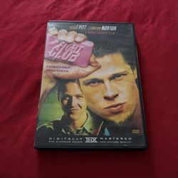 Fight Club Brad Pitt DVD