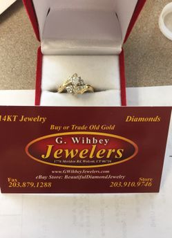 14 Kt gold & diamonds