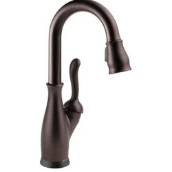 Brand New In The Box- Delta Faucet Leland Touch Bar Faucet with Touchless Technology, Bar Faucet with Pull Down Sprayer, Oil Rubbed Bronze Bar Sink Fa