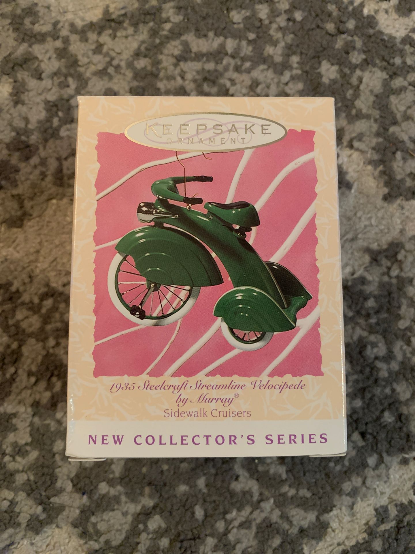 1997 Vintage Hallmark Christmas Ornament - Murray Streamline Velocipede