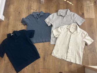 Menβs ZARA polos bundle lot size small $25 price firm