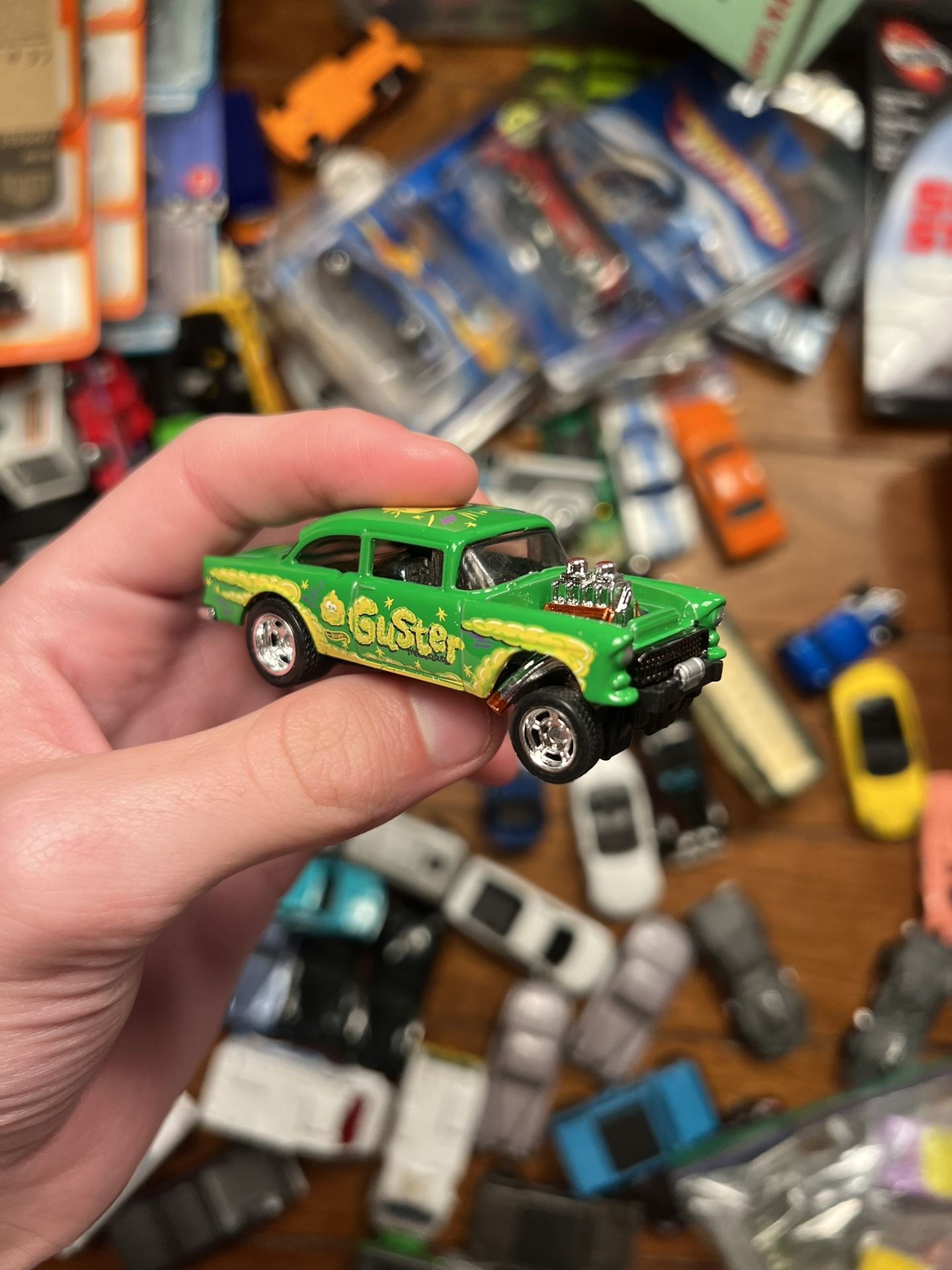 Hot Wheels 55 Chevy Gasser Custom $25!!!