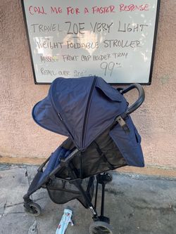 ZOE Travel Lightweight Foldable Stroller