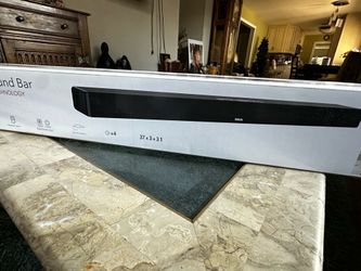 RCA 37” Bluetooth Home Theater Sound Bar
