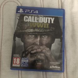 Call of Duty WWII game Ps4