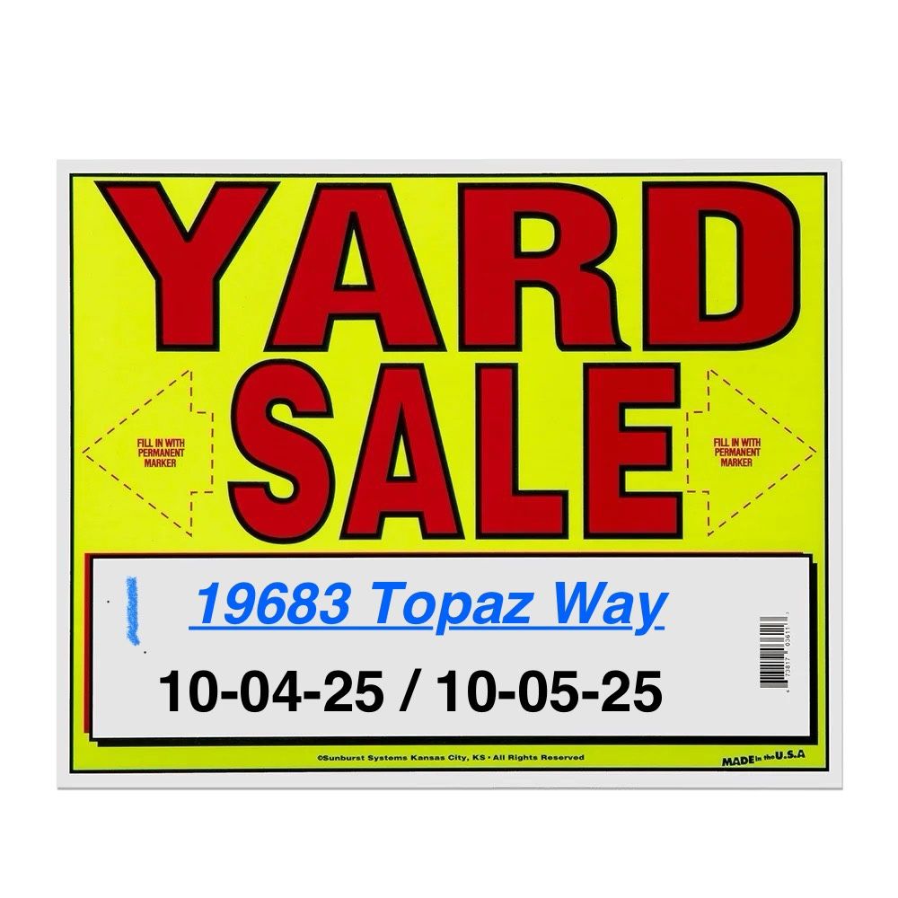 Yard Sale