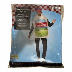 Ranch Dressing Bottle Adult Halloween Costume. •Adult Standard Size (New) *Tunic Only