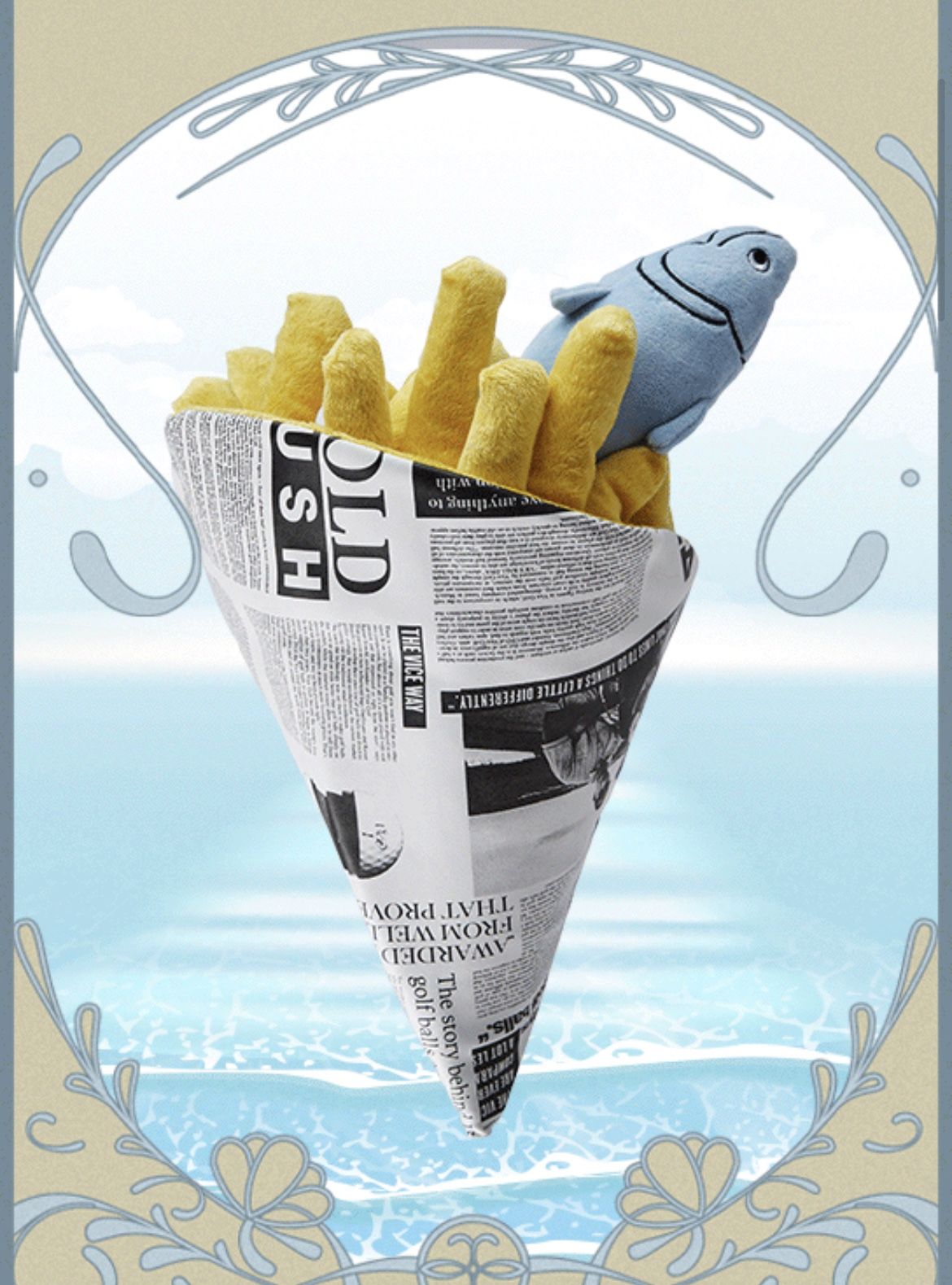 Fish And Chips Vice Golf Headcover