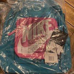 New Nike Backpack Pink/turquoise 