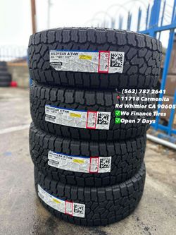 265/70R17 Falken Wildpeak AT4W New Set of Tires Installed and Balanced Set de Llantas Nuevas Instaladas y Balanceadas