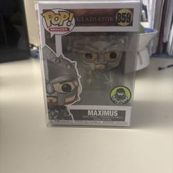 Maximus Gladiator Funko pop 859 Exclusive Helmet