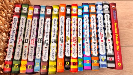 Diary of a wimpy kid books 1-17