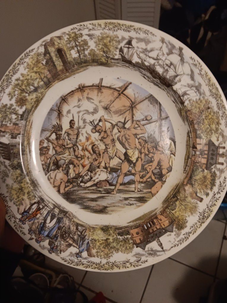 Jamestown Virginia  Collector Plate 