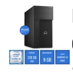 Dell Precision 3620 Desktop Quad Core 6th Gen 128GB SSD, 8GB Ram, Win 10