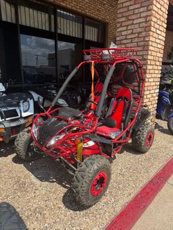 1 day used 200 cc go kart on sale