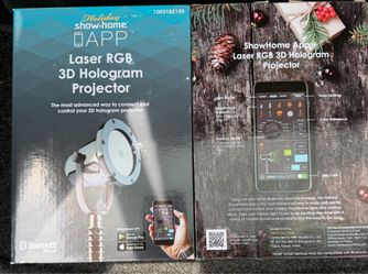 2 Show Home App RGB Laser. New in a box