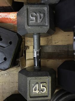 Brand New one 45 lbs Dumbbell