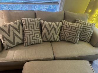 Sofa 96” And Ottoman 40”