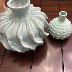 Light Blue Vases 