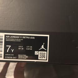 Brand new Jordan 11 Gamma Size 7 youth Grade School $280 OBO
