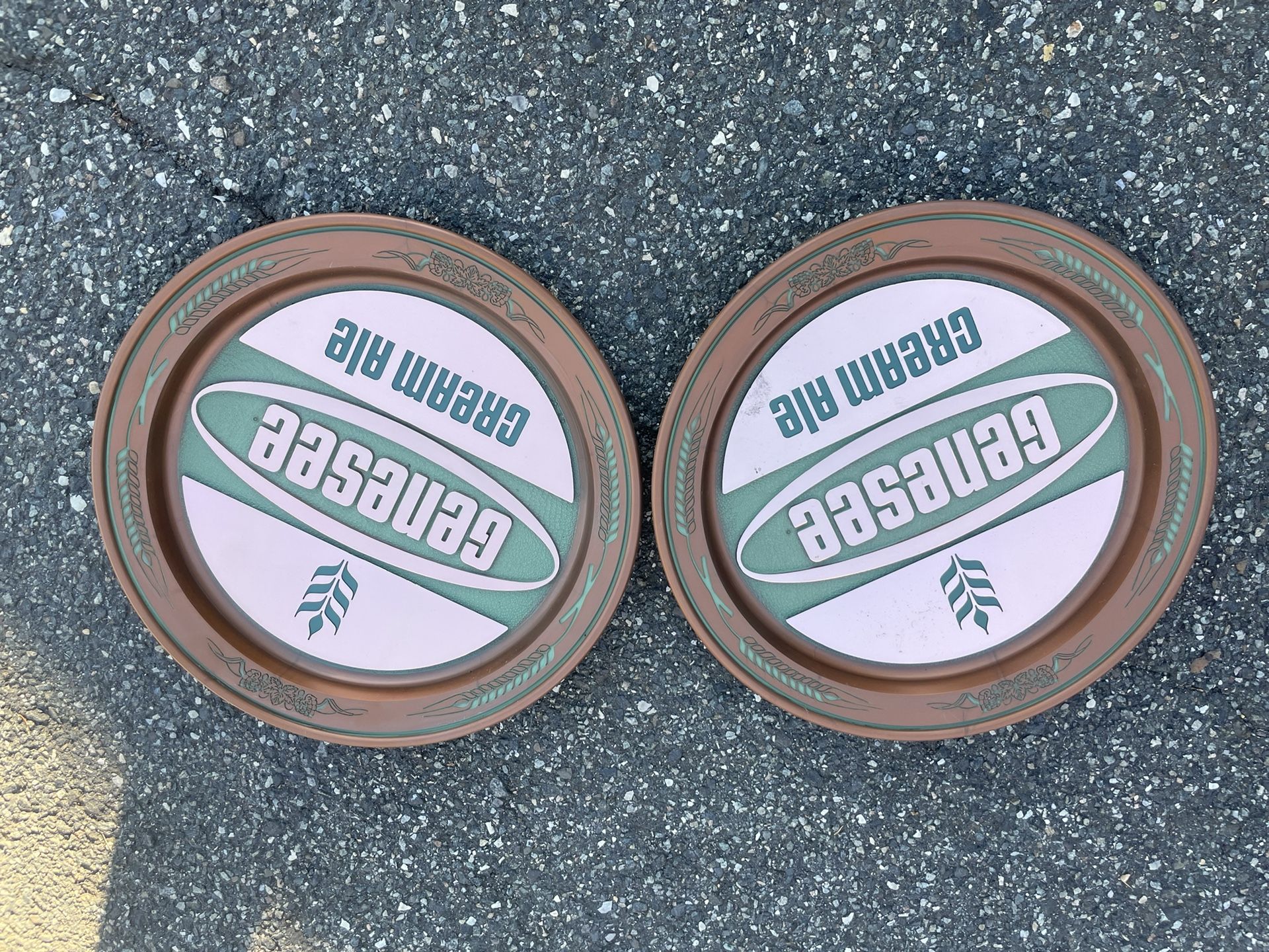 2 Genesee Cream ale Sign
