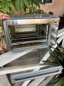 Black+Decker Stainless Steel Toaster Oven