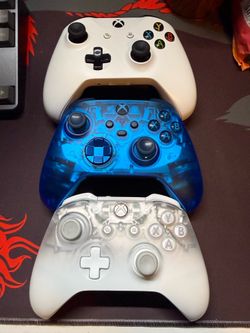 Xbox controllers hardly used