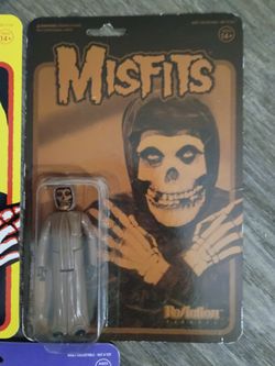 Misfits Fiend ReAction Figure on Card