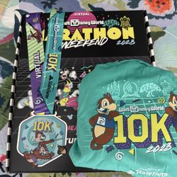 runDisney Disneyland & WDW Medals & Shirt Collections
