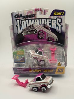 Car tuned low rider 1962 impala