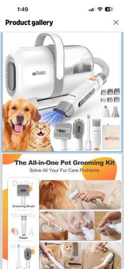 Large Pet Supply Bundle – Beds, Grooming Kit, Accessories