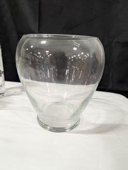 Clear Glass Decorative Centerpiece Bowl
