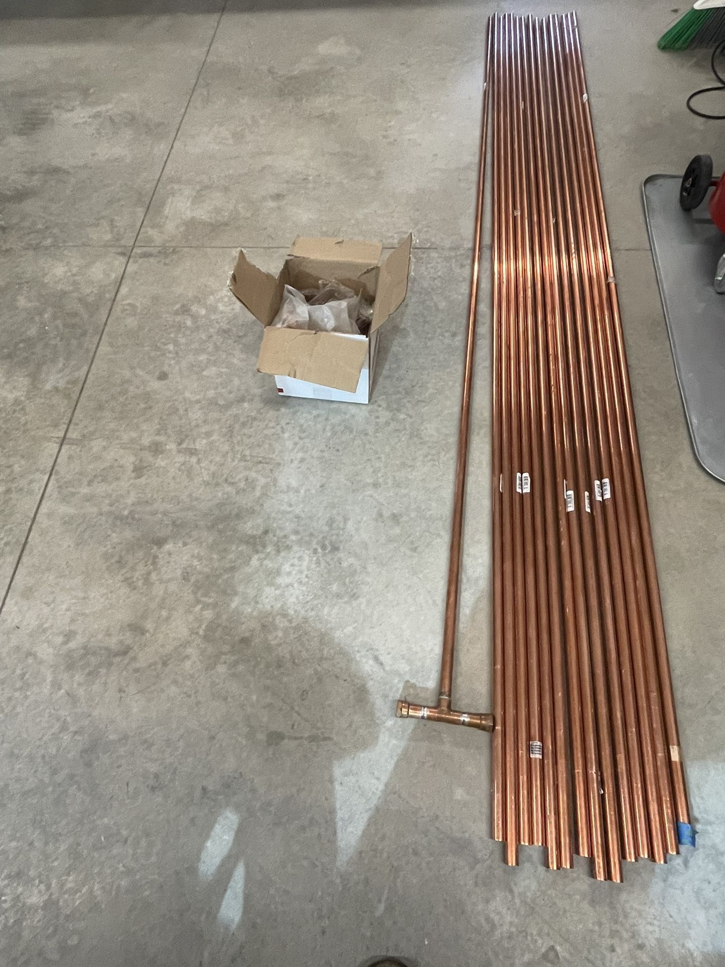 3/4” Copper Tubing & Fittings