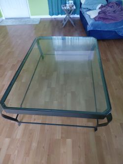 Glass table