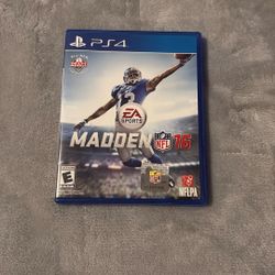 Madden 16 (PS4)